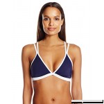 Nautica Women's Soho Colorblock Multi Strap Triangle Bra Bikini Top X-Small B01M4QIRPX